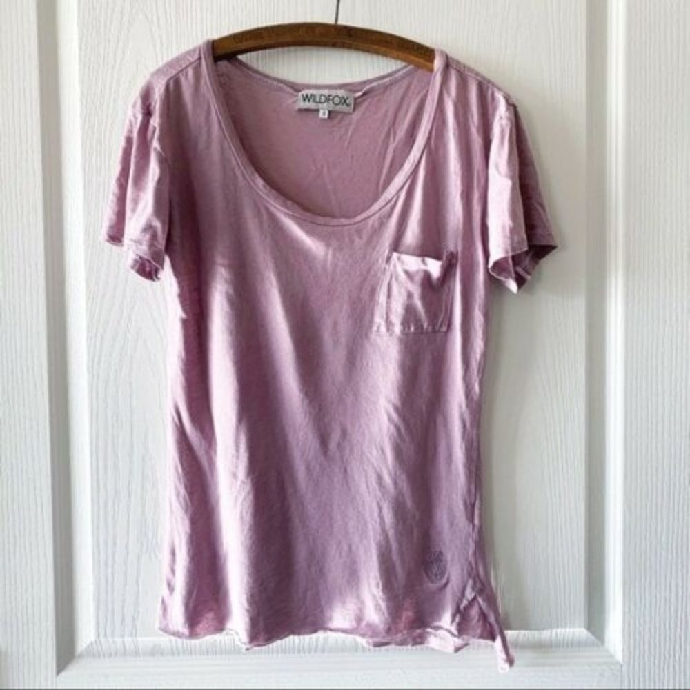 Wildfox Purple Short Sleeve Lavender Short Sleeve